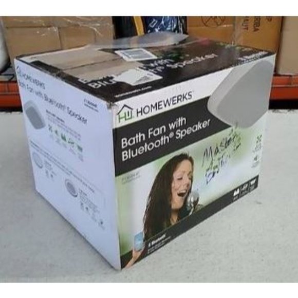 Description Homewerks Worldwide ventilation fan with an integrated Bluetooth-ena - Picture 2 of 7